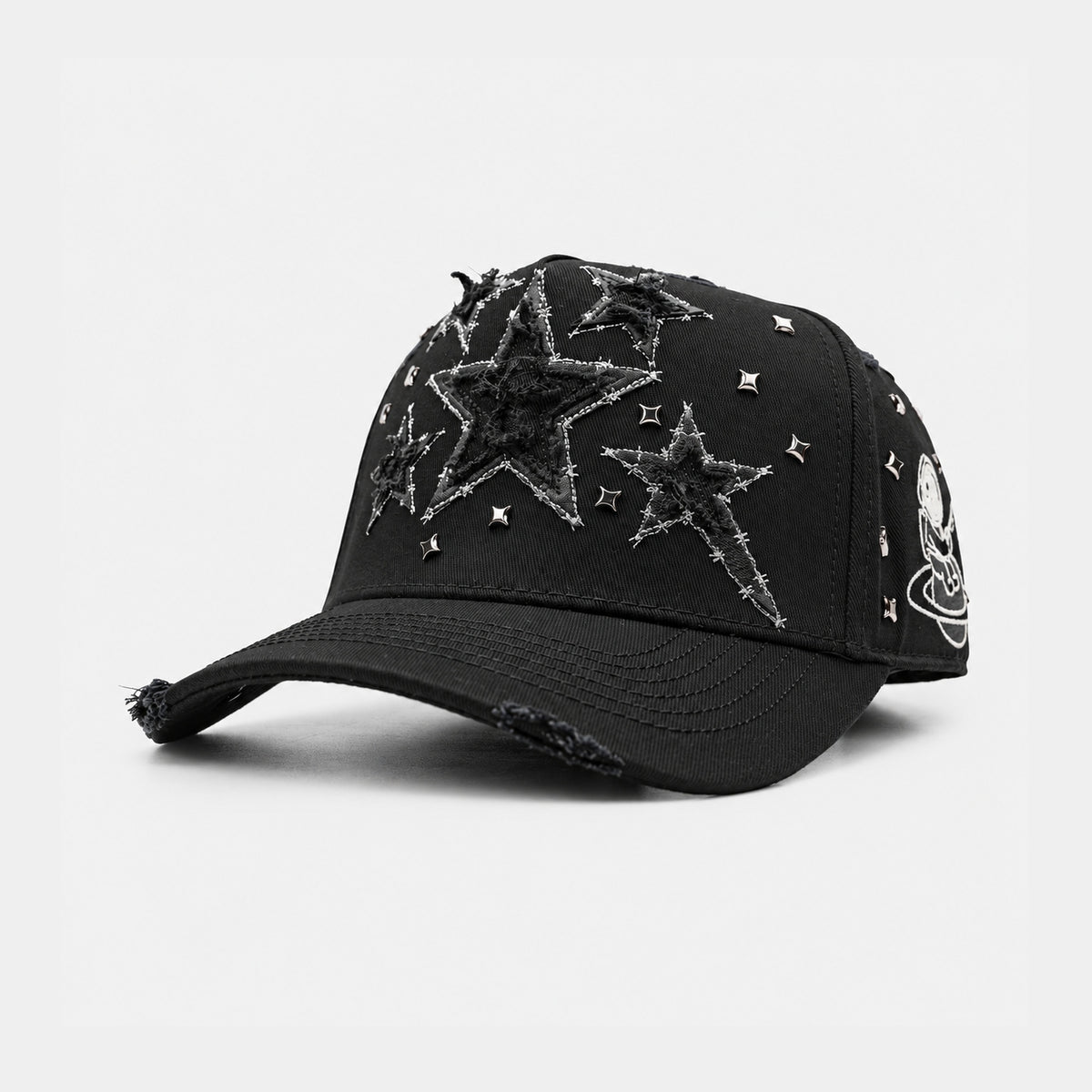 Constelación Black Star Hat by Italiense, three-quarter front view