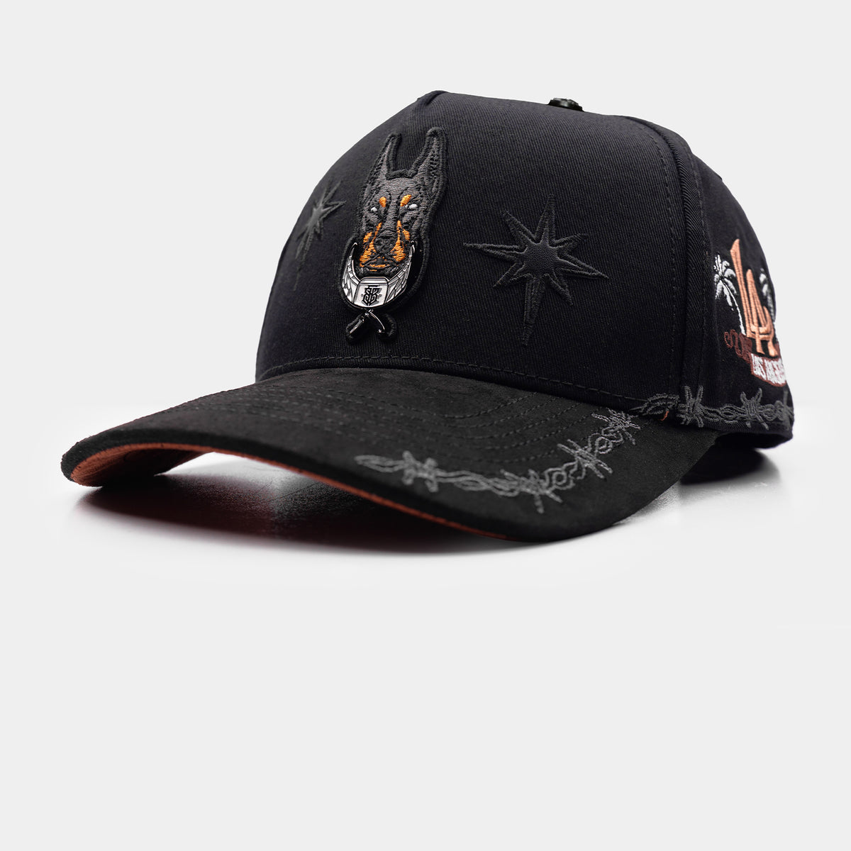 Be Brave Black Graphic Hat | Italiense