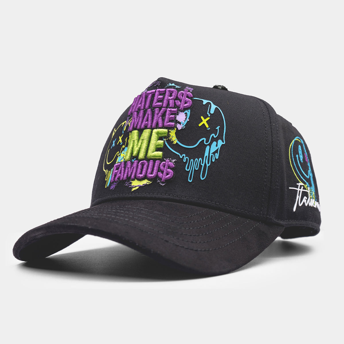 Los haters me hacen famoso Gorra Negra