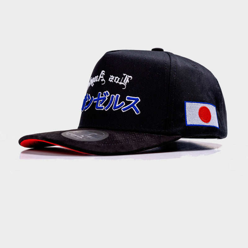 Gorra negra de Los Ángeles