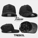 Trebol Black Streetwear Hat