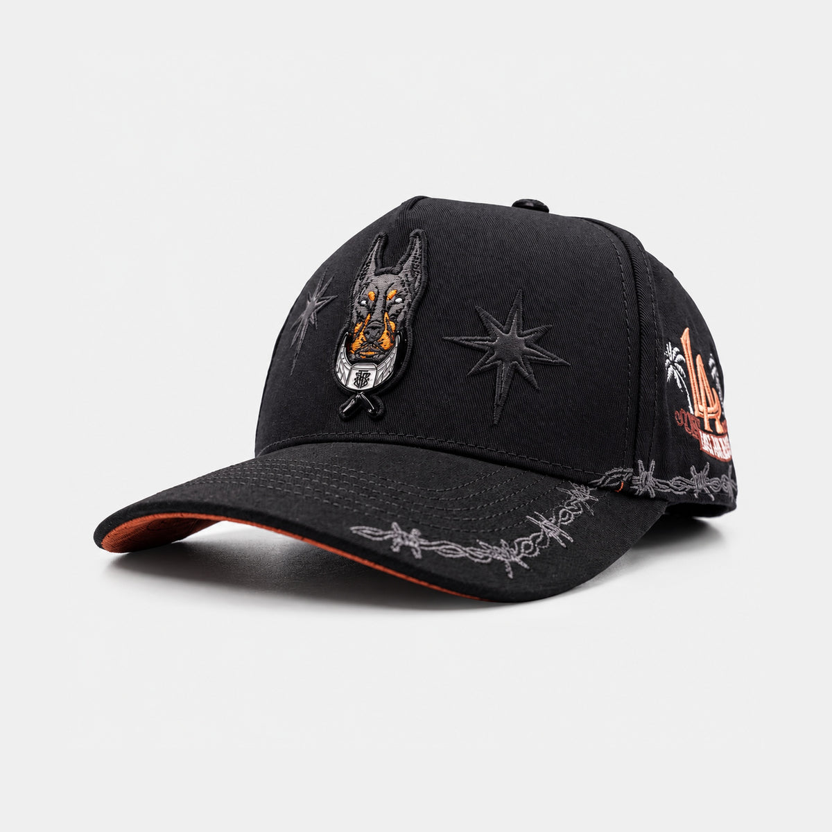 Be Brave Black Graphic Hat, main product view